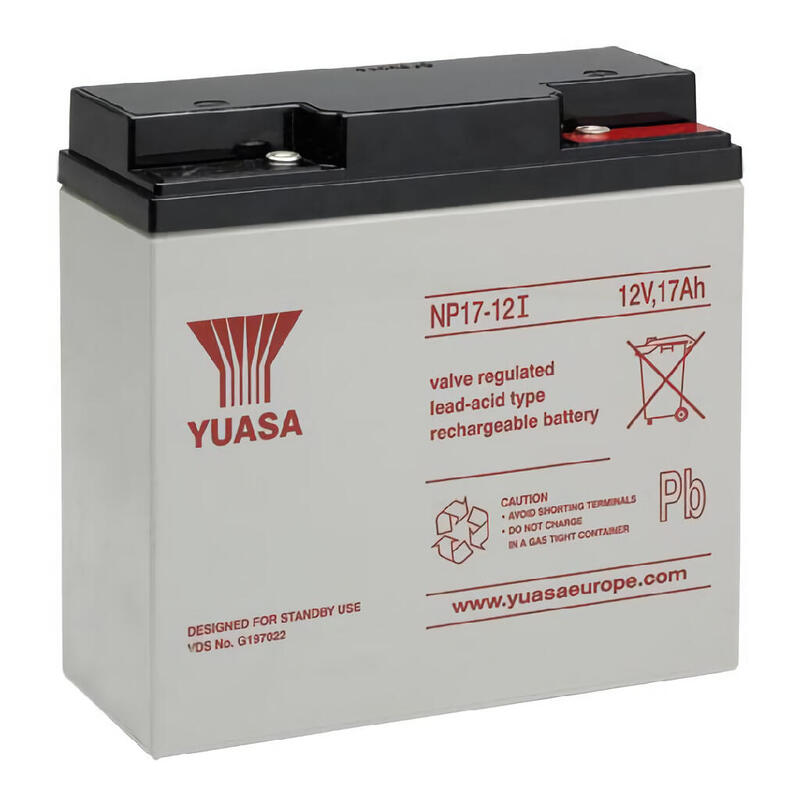 Global Np17-12 Batería De 12v. Capacidad 17ah. Conexión Mediante Tornillo M6
