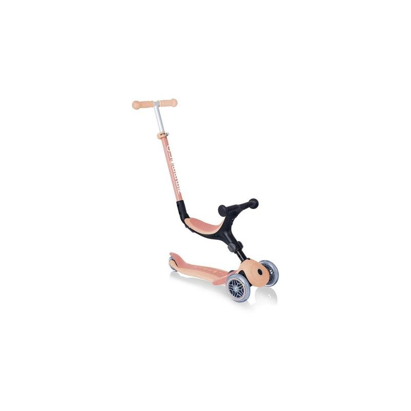 Globber Go-Up Plegable Más Eco, Scooter Rosa/Rosa 694-506