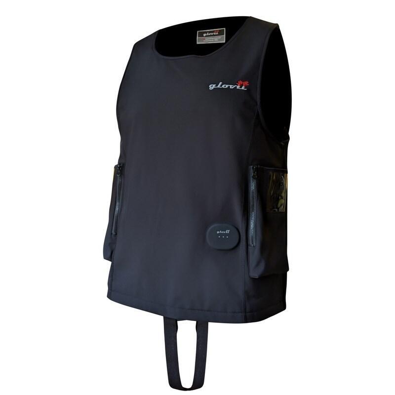 Glovii Gmv2l Chaleco Para Deportes Acuáticos Negro Softshell
