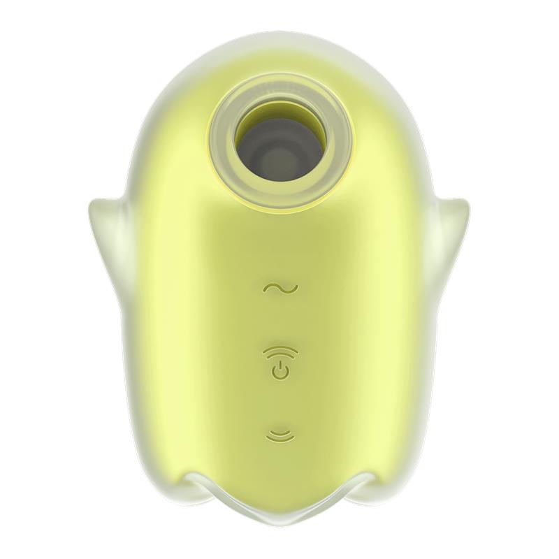 Satisfyer - Glowing Ghost Air Pulse & Vibrador Amarillo