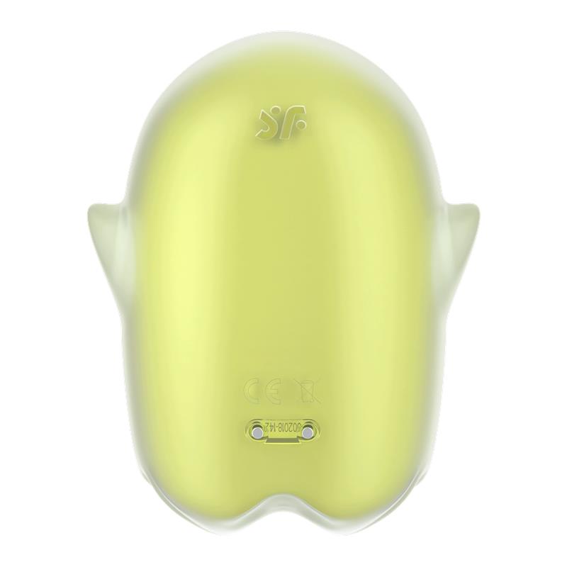 Satisfyer - Glowing Ghost Air Pulse & Vibrador Amarillo