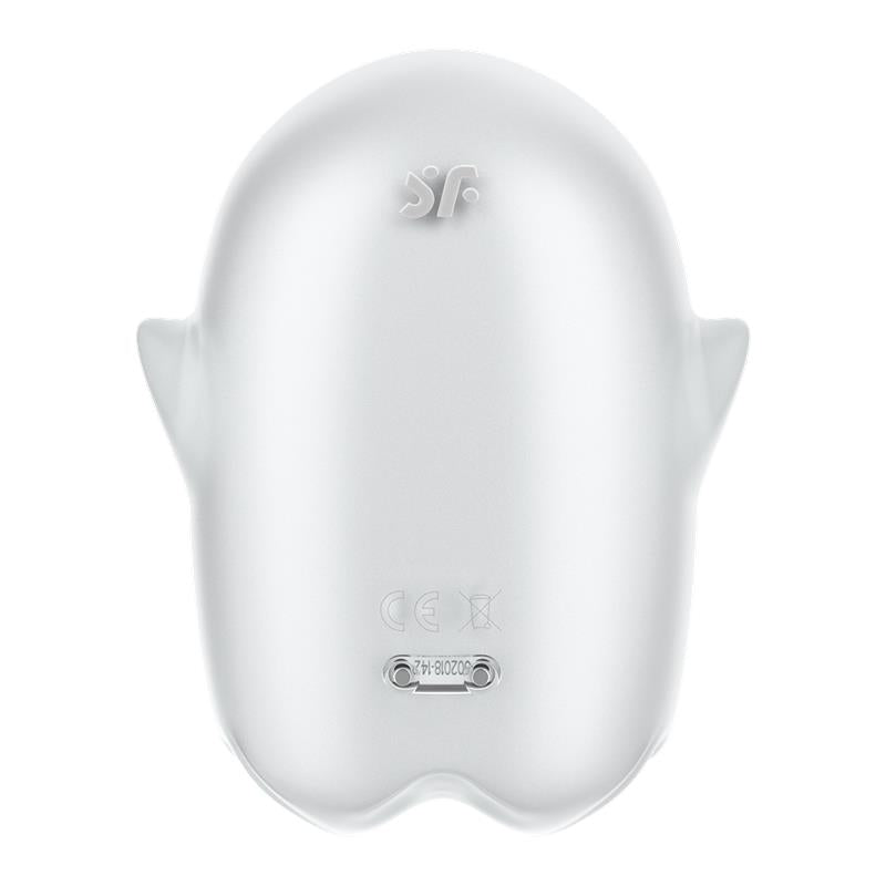 Satisfyer - Glowing Ghost Air Pulse & Vibrador Blanco