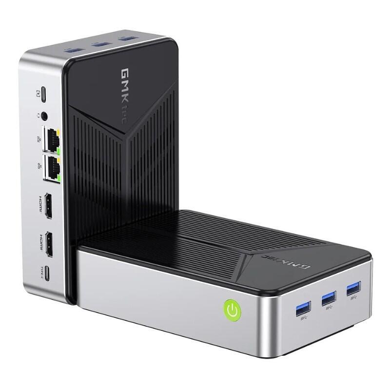 Gmktec Nucbox G9 Intel Twin Lake N150/12gb Lpddr5 Ram/64gb Emmc/2tb Ssd M.2 /Cuatro Bahías Y Sistema Dual