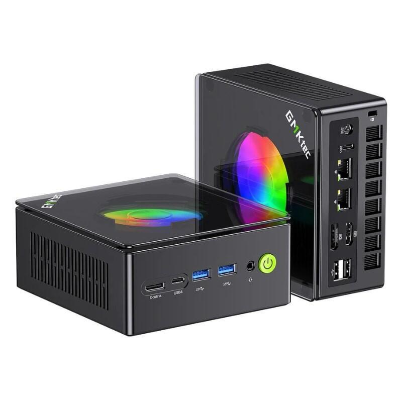 Gmktec Nucbox K11 Ryzen 9 8945hs/64gb Ddr5/2tb Ssd Win 11 Negro Gaming