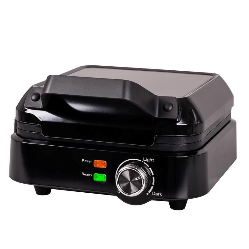 Gofrera Eldom Wa900 De 1200 W, Color Negro.