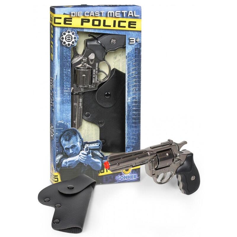 Gohner Metal Police Revo Lver With A Holster