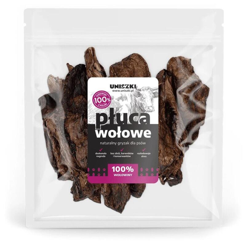 Golosina Para Perros Uniszki Pulmones De Res  500 G