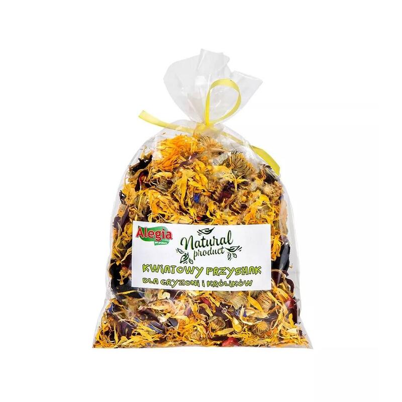 Golosina Para Roedores Y Conejos Alegia Floral Treat  50g