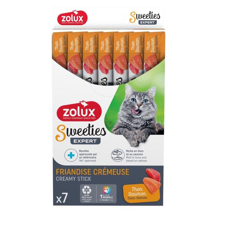 Zolux Sweeties With Tuna And Salmon - Goma Para Gatos - 7x14g