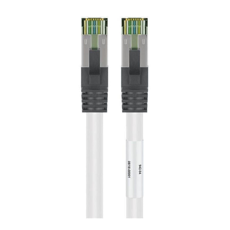 Goobay 55125 Cable De Red 2 M Cat8.1 S/Ftp (S-Stp) Blanco
