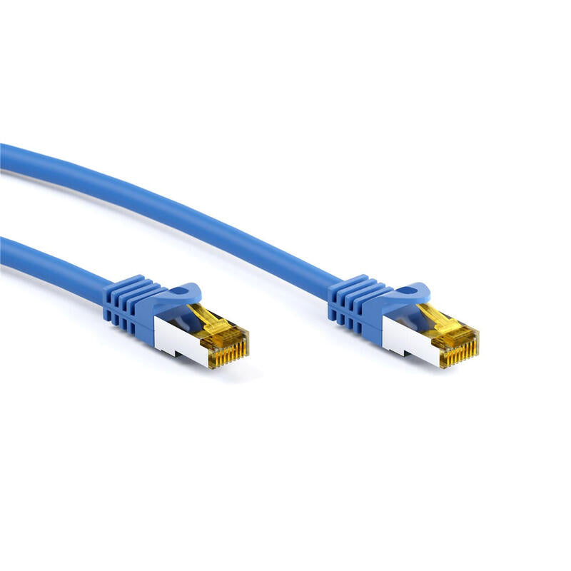 Latiguillo Cat 7, S/Ftp, 10.00 M, Azul, Lszh Goobay