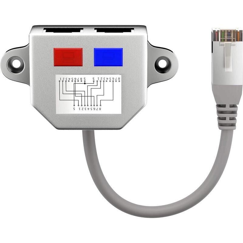 Goobay Adaptador En T Rj45 Cat5 68908