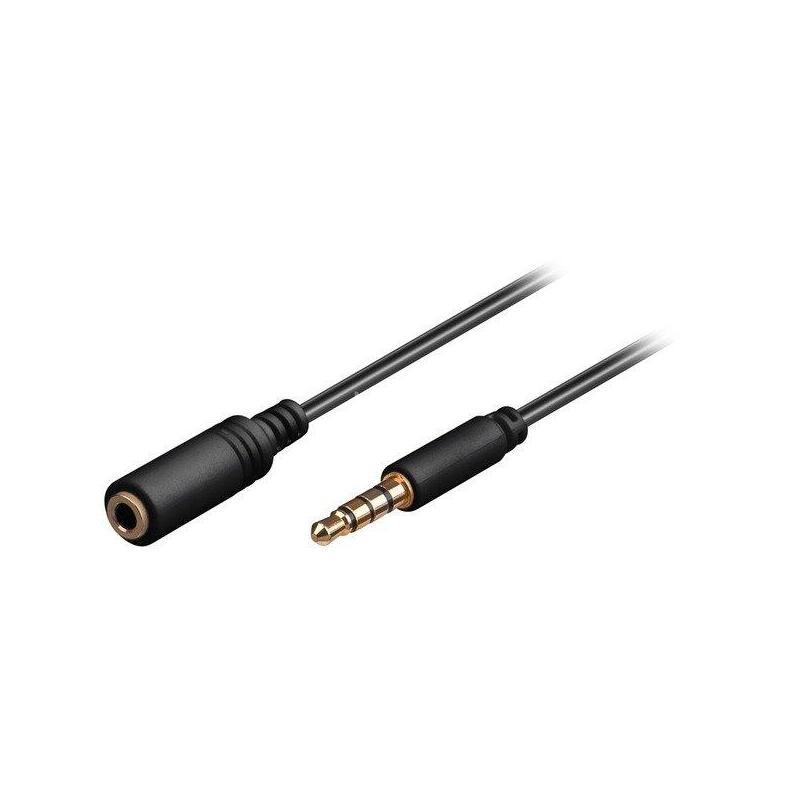 Goobay Cable De Extensión Audio Aux > 3,5 Mm 4 Pin 3m 62480