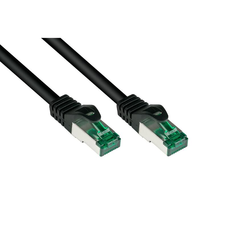 Good Connections Cat.6a Cable De Red Outdoor Hf Negro 40m