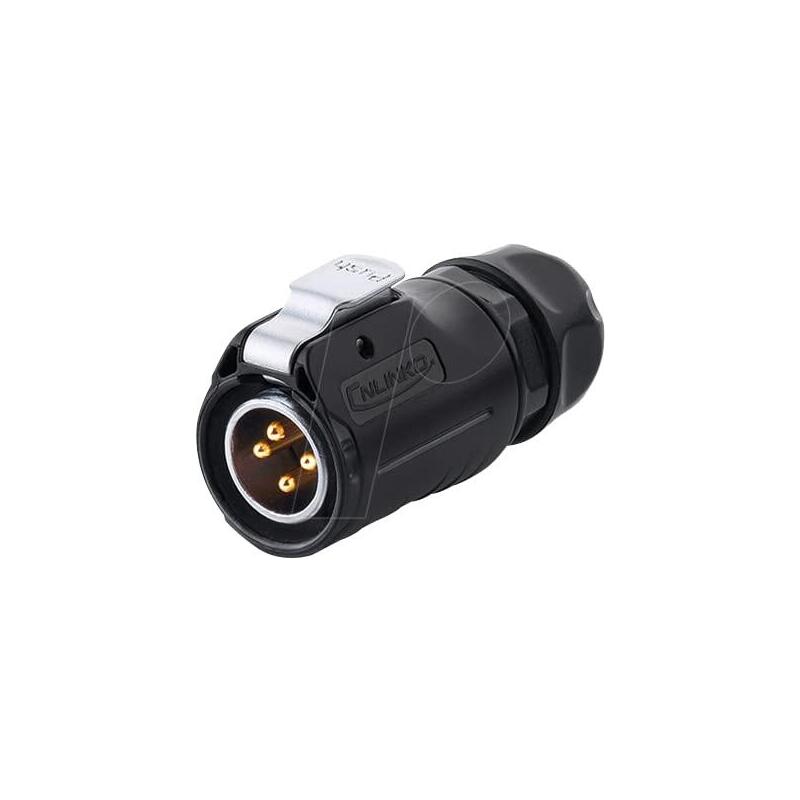 Good Connections Industrie-Stecker S1 - Power 4-Pin M20