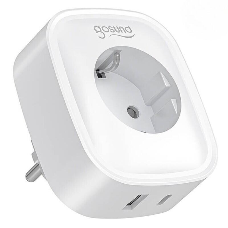 Gosund Sp6 20w Wifi/Bluetooth 16a Blanco - Enchufe Inteligente