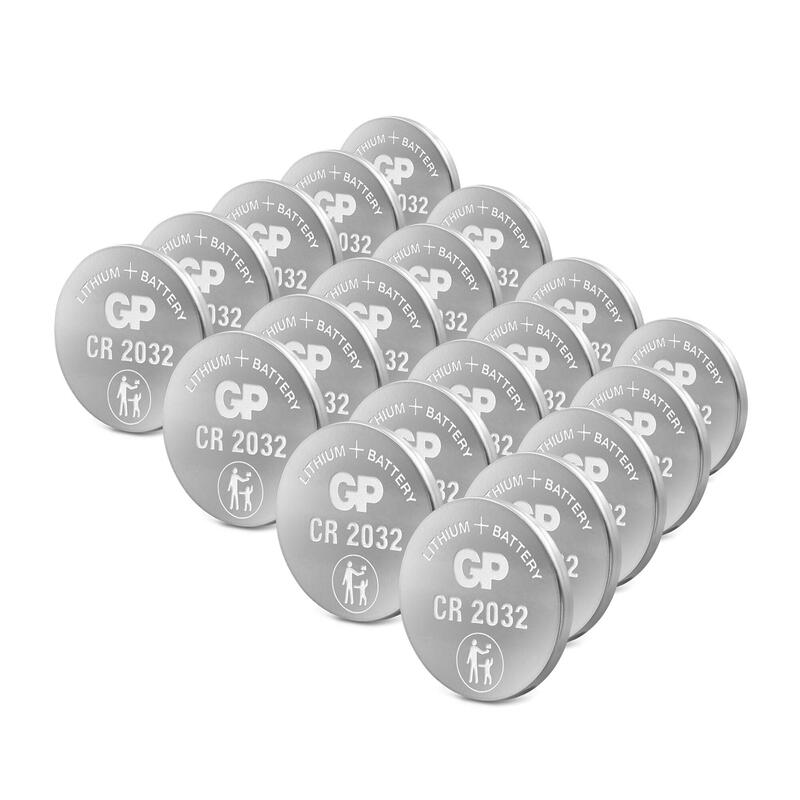 Gp Lithium Knopfzelle Cr2032 3v 20er Blister