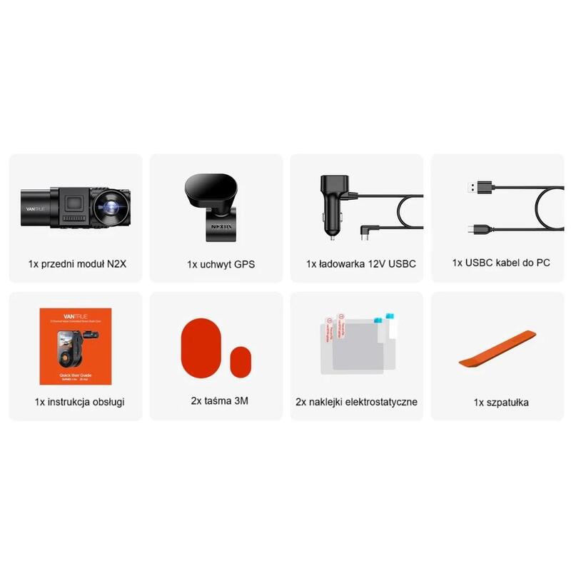 Grabador De Vídeo Vantrue N2x Lte