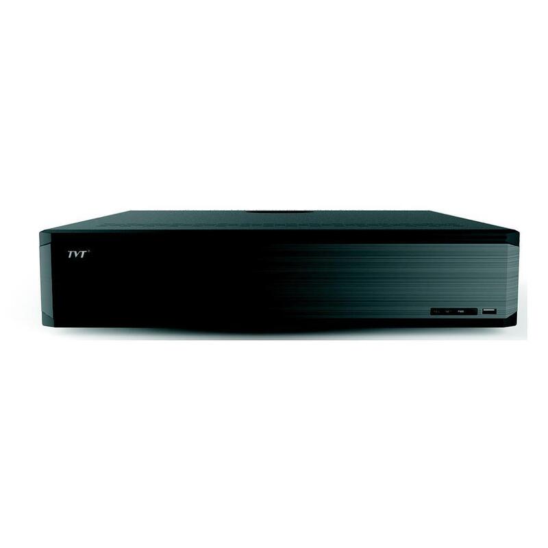 Grabador Nvr Ip 32ch 12mp 8xhdd E/S Audio Alarma 160mbps Face Detection Matrículas Tvt