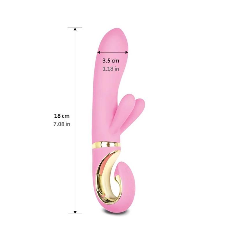 G-Vibe - G-Rabbit Vibrador Conejito Rampante Rosa
