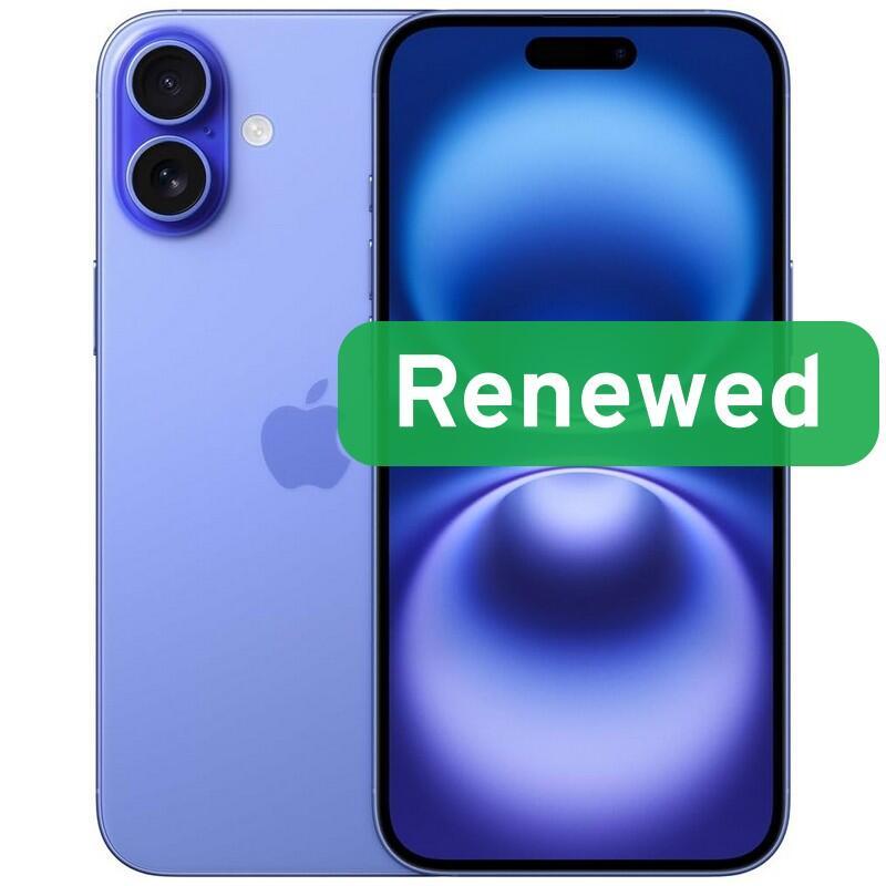 Grade A++  Apple Iphone 16  6.1" Oled  5g  128gb  Ultramarine  Ios