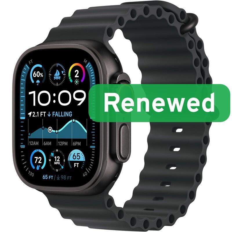 Grade A++  Apple Watch Ultra 2 Lte  Retina Oled Ltpo  Lte  Titanium Negro  Watchos