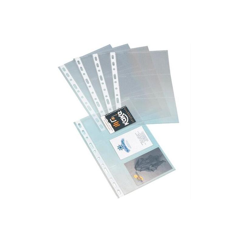 Grafoplas Paq.10 Fundas Para Tarjeteros Cuarto