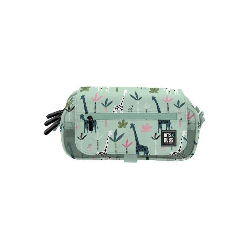 Grafoplás Portatodo Triple C/Solapa Bits&Bobs Jungle