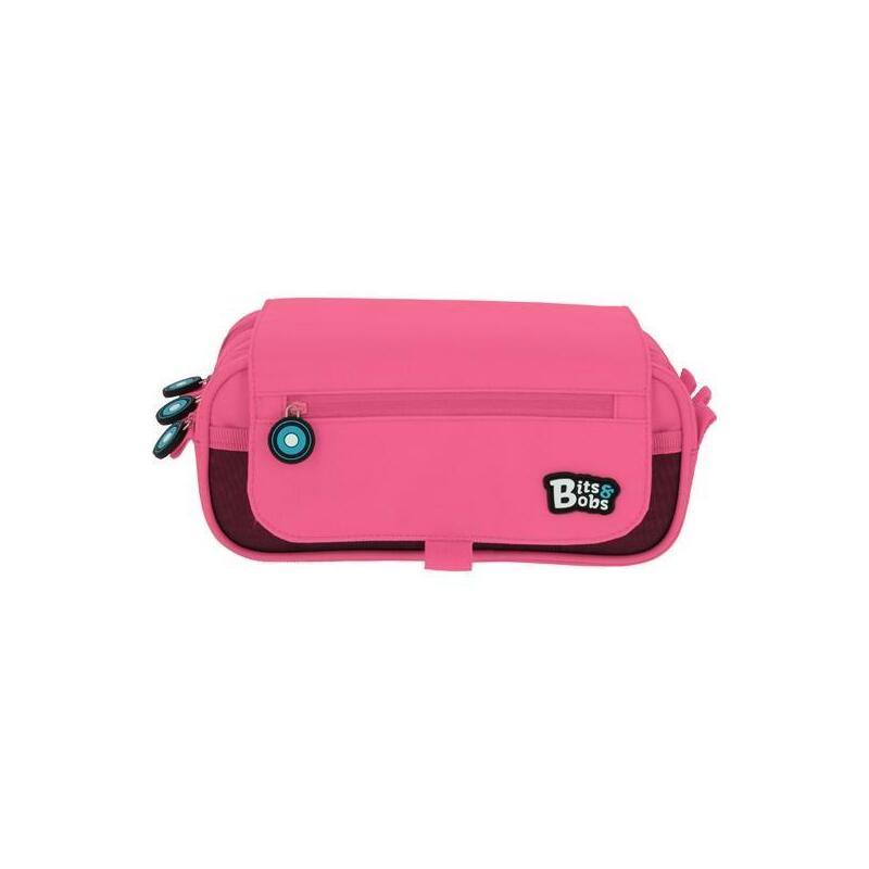 Grafoplás Portatodo Triple C/Solapa Bits&Bobs Rosa