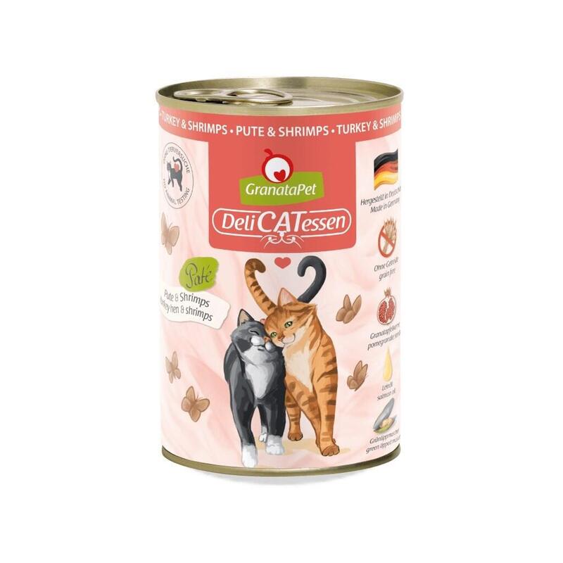 Granatapet Delicatessen Turkey And Shrimps - Comida Húmeda Para Gatos - 400g
