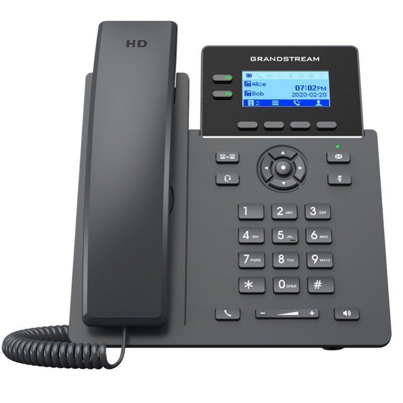 Grandstream Grp2602p [Telefono Voip - 2.21 132 X 48 Graficos, 4x Cuenta Sip, 2x Rj45 10/100 Mbps, Poe]