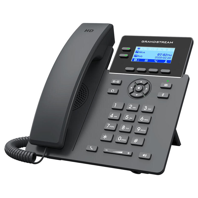 Grandstream Telf Ip Grp2602w Wifi Poe Ztp 2 Líneas
