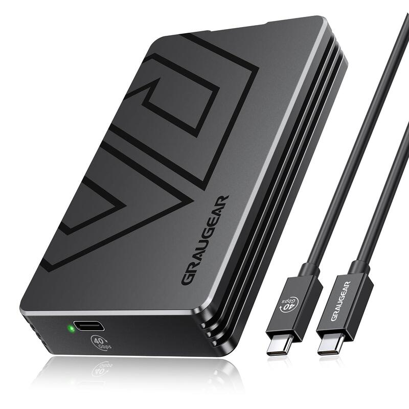 Graugear Externo M.2-Ssd-Carcasa Con Pcie 4.0 Usb-C