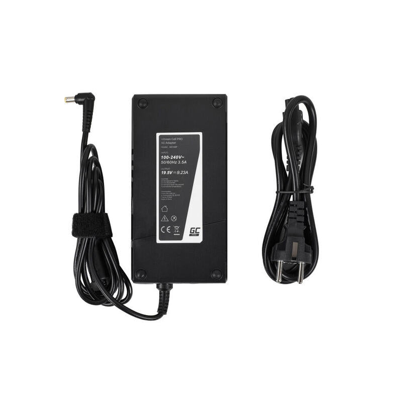 Green Cell Ad144p Adaptador E Inversor De Corriente Universal 180 W Negro
