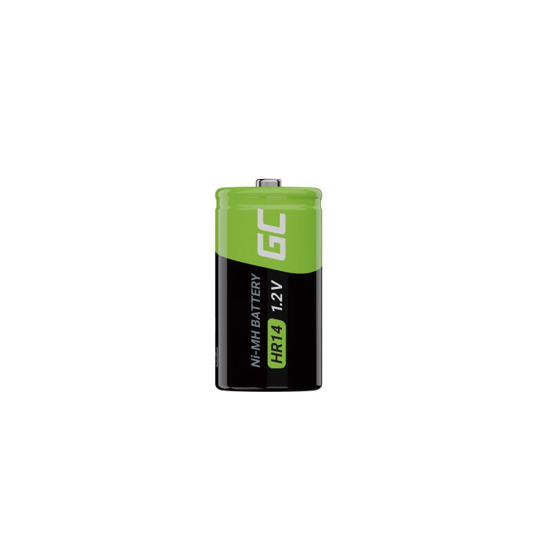 Greencell 4x Battery C R14 Hr14 Ni-Mh 1.2v 4000mah