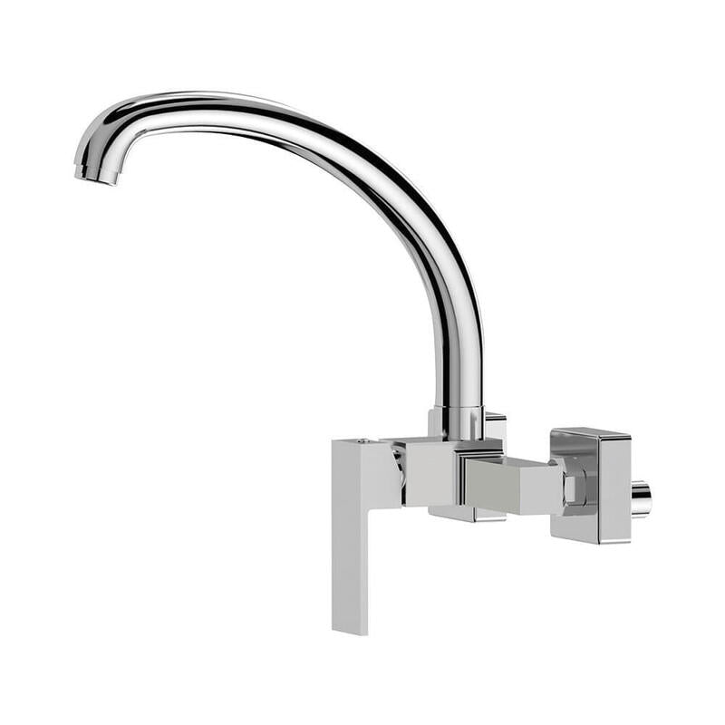 Grifo Monomando De Cocina Caño Alto. Empotrado Serie Getaria. Edm