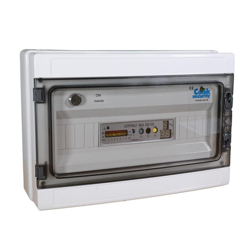 Gsi4/8 Central Gas 8 Zonas  P/Detectores Gsi/Gs12