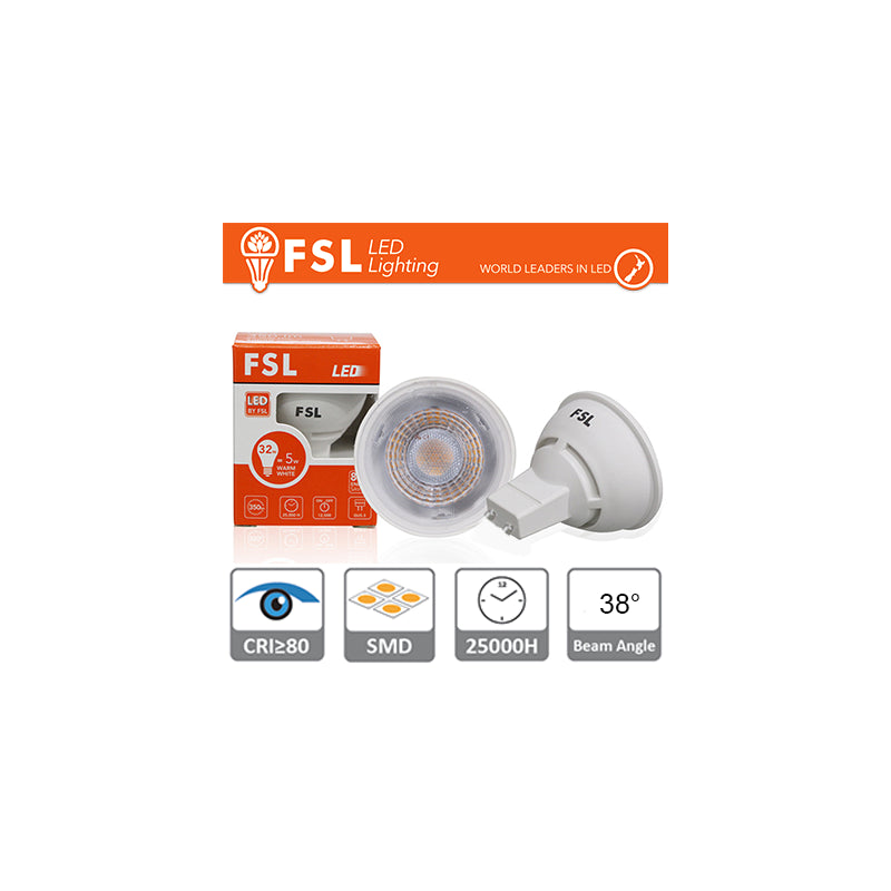 Gu10  Led - 3w 4000k 260lm 38° Cri>80