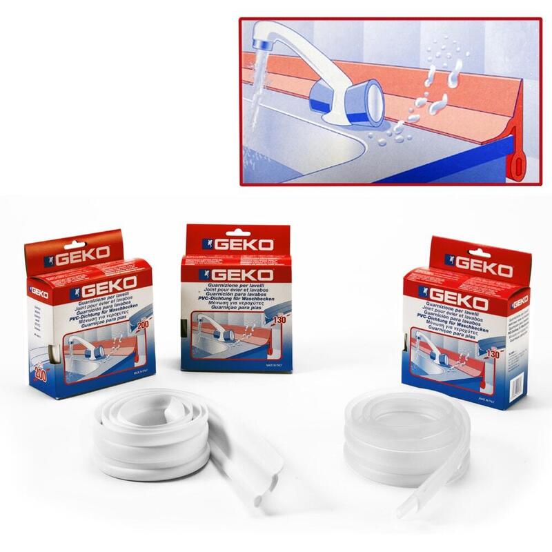 Guarnicion Pvc Para Lavabos - Fregaderos Blanco 130cm