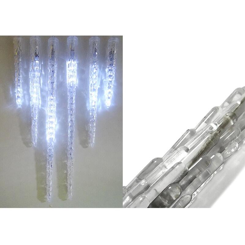 Guirnalda Leds Escarcha 2,5m 6 Tiras Varias Ip44