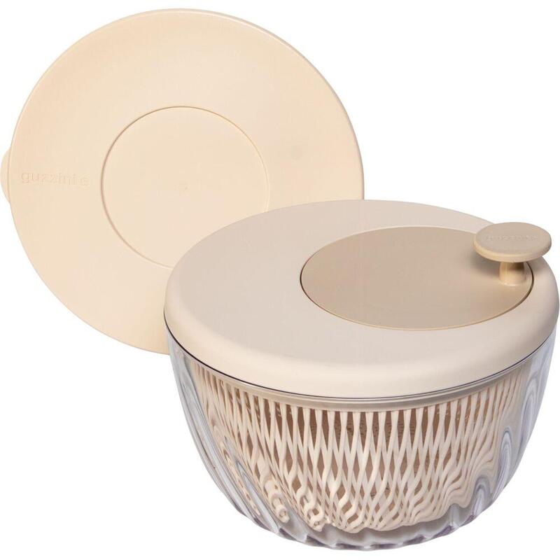 Guzzini Salatschleuder Spin&Store, Dark Clay