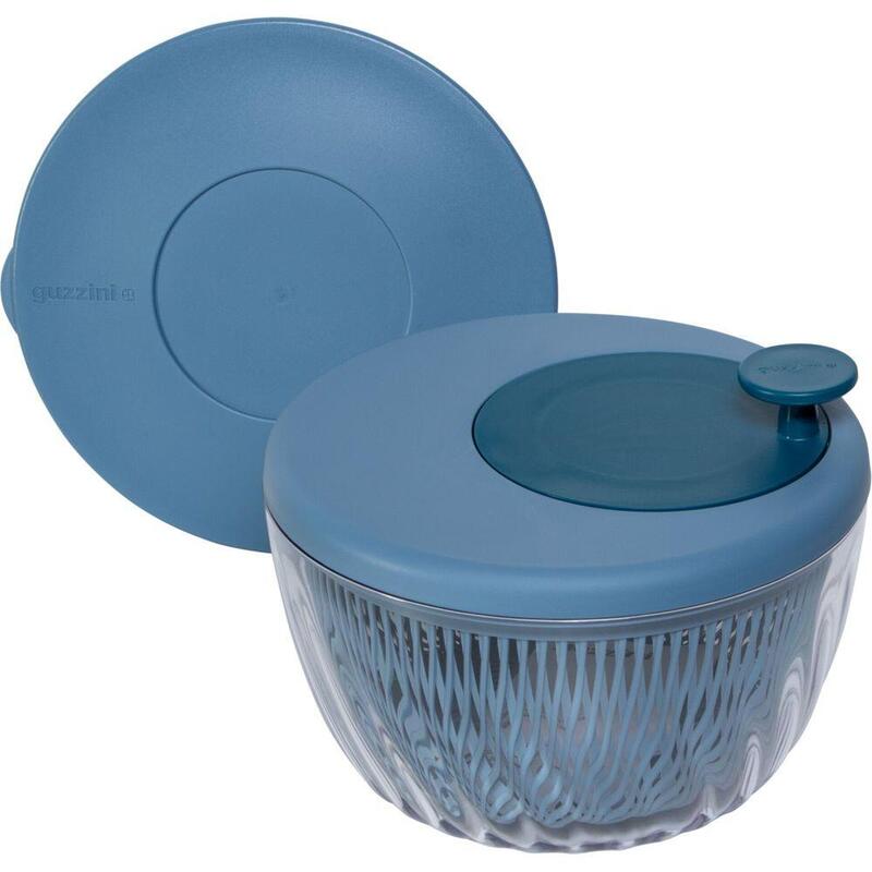 Guzzini Salatschleuder Spin&Store, Deep Air Blue