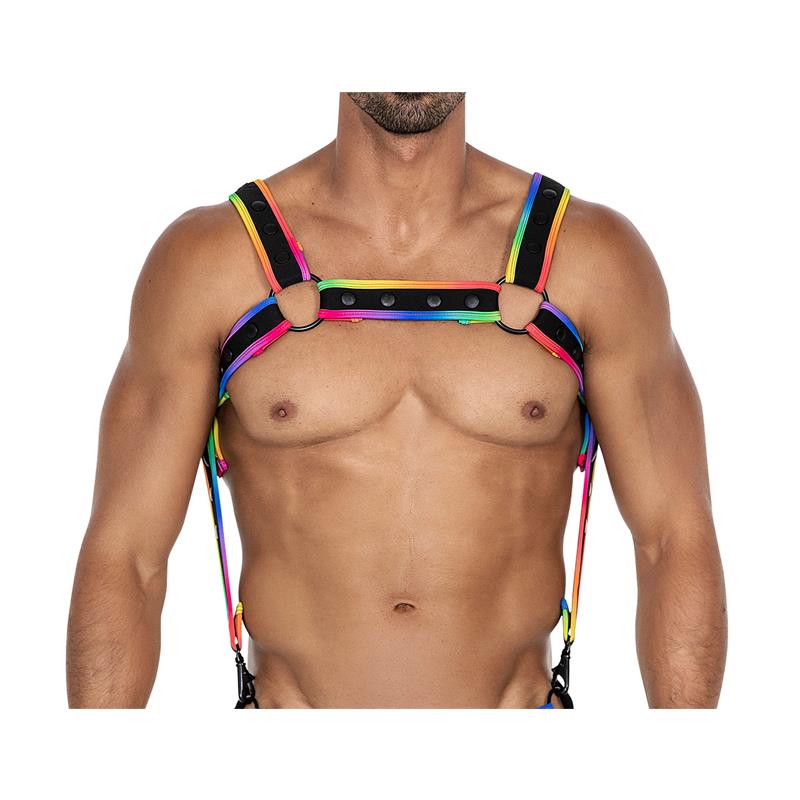 Arnés H4rness05  De Pecho Neon Multicolor Talla Única