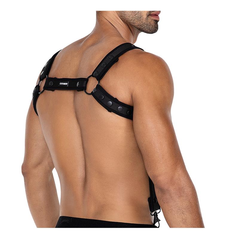 Arnés H4rness05  De Pecho Neon Negro Talla Única