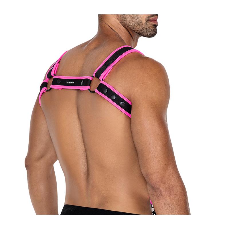 Arnés H4rness05  De Pecho Neon Rosa Talla Única