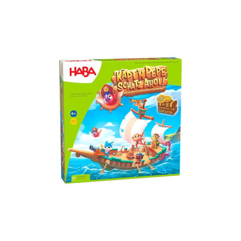 Haba Capitán Pepe Schatz Ahoi, Juego De Mesa 1307037001