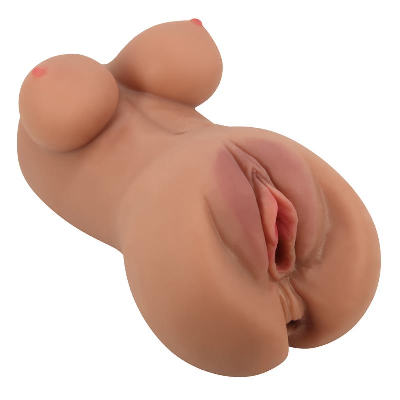 Crazy Bull - Hannah Masturbador Doble Vagina & Ano Realístico Mulato