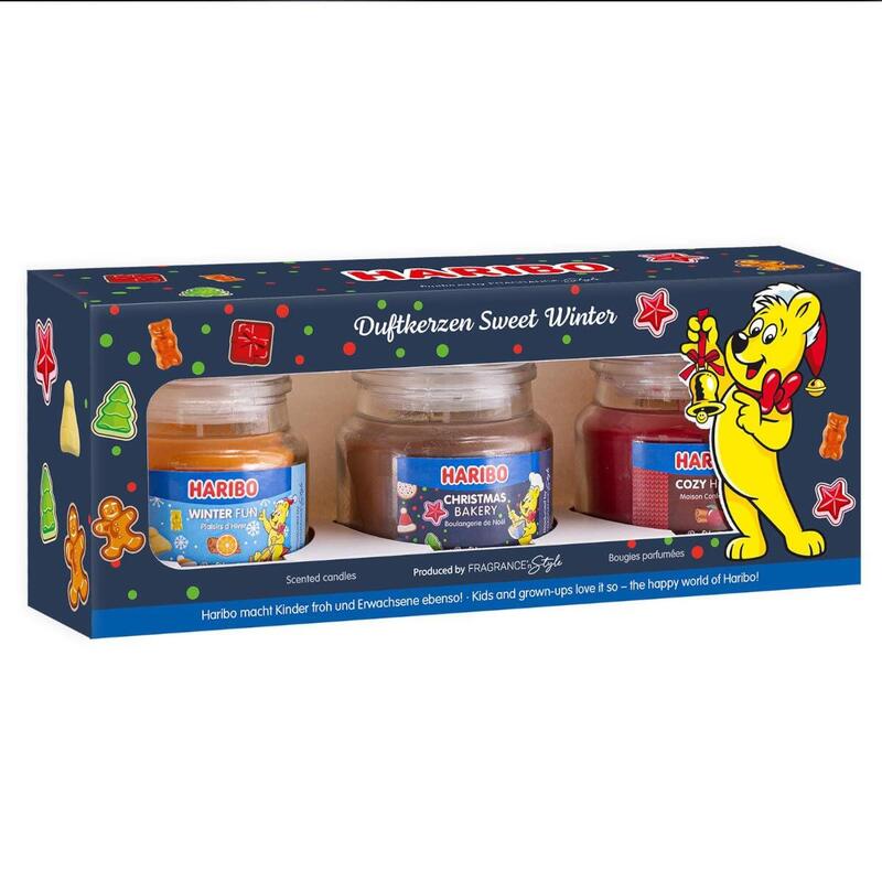 Haribo Vela Aromática Sweet Winter 3er Set