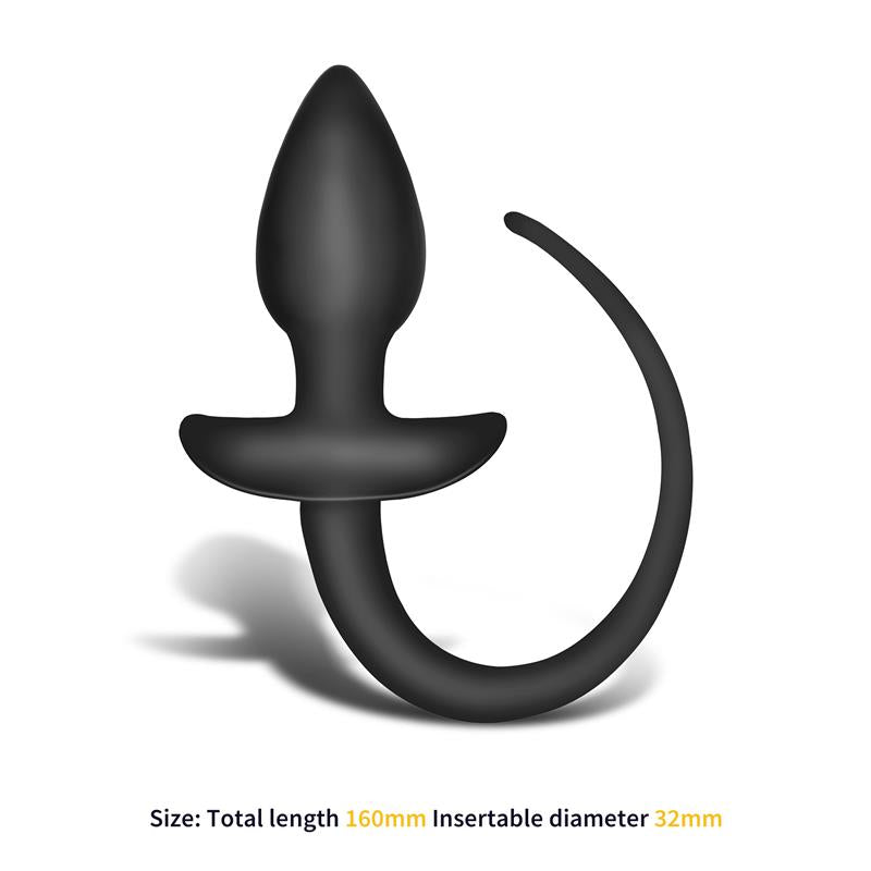 Harthley Plug Anal Con Cola 16 Cm X 3.2 Cm