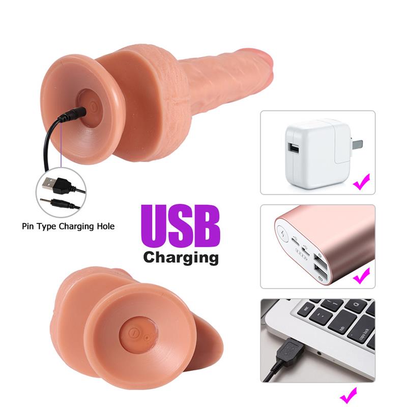 Haydon Dildo Con 20 Modos De Vibración Y Estimulador De Clítoris